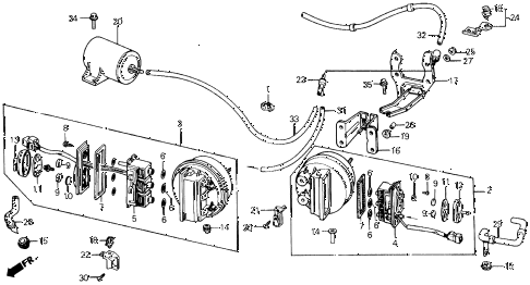 1989 prelude 2.0SI 2 DOOR 4AT AUTO CRUISE diagram 1989 prelude 2.0SI 2 DOOR 4AT AUTO CRUISE diagram