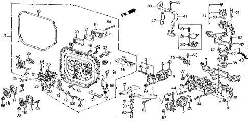 1990 prelude 2.0S 2 DOOR 5MT INTAKE MANIFOLD (S) diagram 1990 prelude 2.0S 2 DOOR 5MT INTAKE MANIFOLD (S) diagram