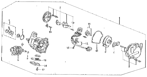 1988 prelude 2.0S 2 DOOR 4AT DISTRIBUTOR (TEC) diagram 1988 prelude 2.0S 2 DOOR 4AT DISTRIBUTOR (TEC) diagram