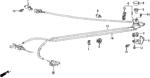 1990 prelude 2.0S 2 DOOR 4AT A/C VALVE - TUBING diagram 1990 prelude 2.0S 2 DOOR 4AT A/C VALVE - TUBING diagram