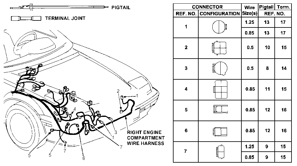 Honda electrical connector catalog #7