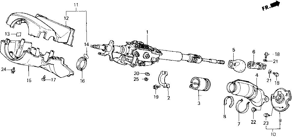 1989 Honda prelude parts schematics #7