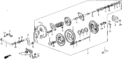 1989 accord DX 2 DOOR 5MT MASTER POWER diagram 1989 accord DX 2 DOOR 5MT MASTER POWER diagram