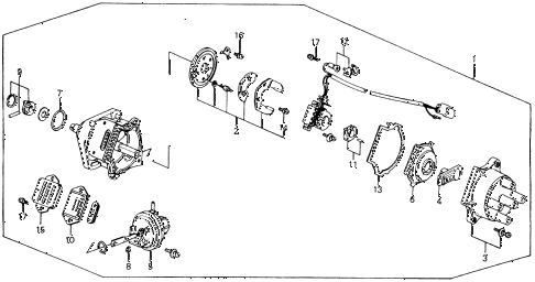 1989 accord DX 2 DOOR 5MT DISTRIBUTOR (TEC) diagram 1989 accord DX 2 DOOR 5MT DISTRIBUTOR (TEC) diagram