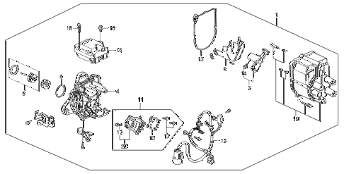 1988 crx SI 2 DOOR 5MT DISTRIBUTOR diagram 1988 crx SI 2 DOOR 5MT DISTRIBUTOR diagram