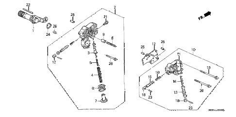 1990 civic DX 3 DOOR 4AT AT REGULATOR - LOCK-UP VALVE diagram 1990 civic DX 3 DOOR 4AT AT REGULATOR - LOCK-UP VALVE diagram
