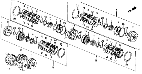 1990 civic DX 4 DOOR 4AT AT CLUTCH diagram 1990 civic DX 4 DOOR 4AT AT CLUTCH diagram