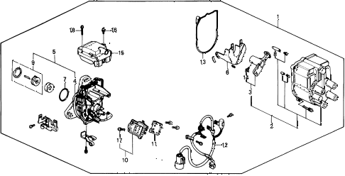 1989 civic LX 4 DOOR 4AT DISTRIBUTOR diagram 1989 civic LX 4 DOOR 4AT DISTRIBUTOR diagram