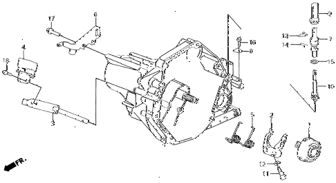 1991 civic EX 4 DOOR 5MT MT CLUTCH RELEASE diagram 1991 civic EX 4 DOOR 5MT MT CLUTCH RELEASE diagram