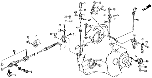 1988 civic DX 5 DOOR 4AT AT CONTROL WIRE diagram 1988 civic DX 5 DOOR 4AT AT CONTROL WIRE diagram