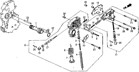 1989 civic 4WD(1600) 5 DOOR 4AT AT REGULATOR 4WD diagram 1989 civic 4WD(1600) 5 DOOR 4AT AT REGULATOR 4WD diagram