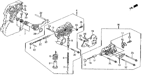 1992 accord EX 2 DOOR 4AT AT REGULATOR diagram 1992 accord EX 2 DOOR 4AT AT REGULATOR diagram