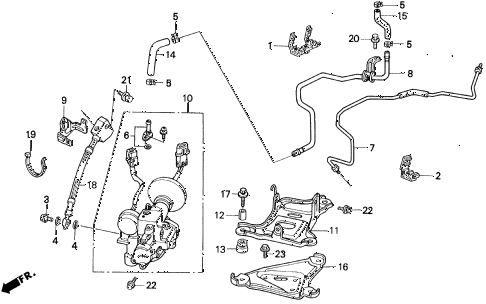 1993 accord EX 2 DOOR 5MT ABS ACCUMULATOR diagram 1993 accord EX 2 DOOR 5MT ABS ACCUMULATOR diagram