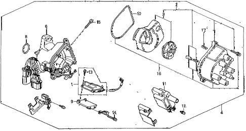 1991 accord DX 2 DOOR 5MT DISTRIBUTOR ( 1991 accord DX 2 DOOR 5MT DISTRIBUTOR (