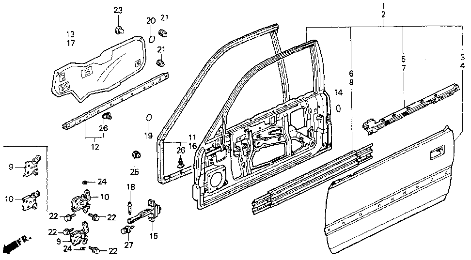 1992 Honda accord parts and acessories #7