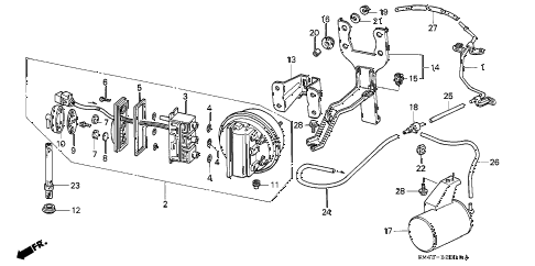 1991 accord EX 4 DOOR 5MT AUTO CRUISE diagram 1991 accord EX 4 DOOR 5MT AUTO CRUISE diagram