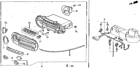 1994 del S 2 DOOR 4AT HEATER CONTROL diagram 1994 del S 2 DOOR 4AT HEATER CONTROL diagram