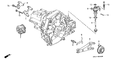 1994 civic LX 4 DOOR 5MT MT CLUTCH RELEASE diagram 1994 civic LX 4 DOOR 5MT MT CLUTCH RELEASE diagram