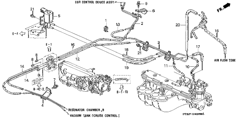 1994 accord EX(LEATHER) 2 DOOR 5MT INSTALL PIPE - TUBING diagram 1994 accord EX(LEATHER) 2 DOOR 5MT INSTALL PIPE - TUBING diagram