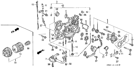 1994 accord EX 2 DOOR 5MT OIL PUMP - OIL STRAINER diagram 1994 accord EX 2 DOOR 5MT OIL PUMP - OIL STRAINER diagram