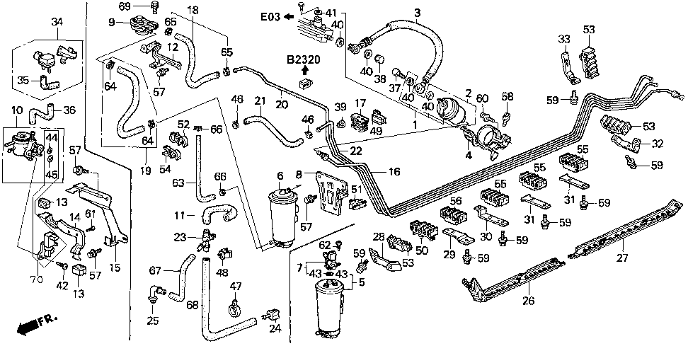 1997 Honda accord parts catalog #4