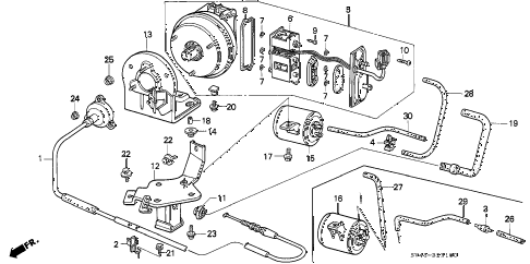 1994 accord LX 4 DOOR 4AT AUTO CRUISE diagram 1994 accord LX 4 DOOR 4AT AUTO CRUISE diagram