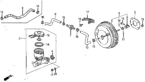 1994 accord EX 4 DOOR 4AT MASTER POWER diagram 1994 accord EX 4 DOOR 4AT MASTER POWER diagram