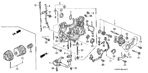 1997 accord LX 4 DOOR 5MT OIL PUMP - OIL STRAINER diagram 1997 accord LX 4 DOOR 5MT OIL PUMP - OIL STRAINER diagram