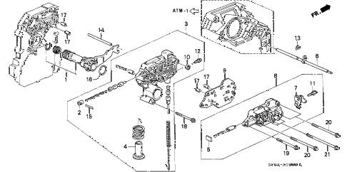 1995 accord EX 5 DOOR 4AT AT REGULATOR diagram 1995 accord EX 5 DOOR 4AT AT REGULATOR diagram