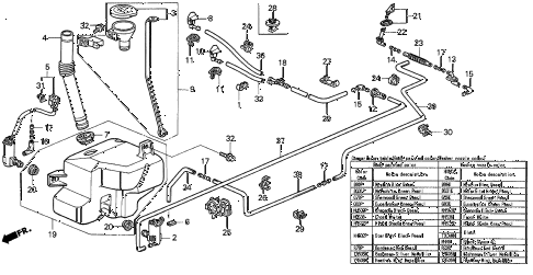 1996 accord EX 5 DOOR 4AT WINDSHIELD WASHER diagram 1996 accord EX 5 DOOR 4AT WINDSHIELD WASHER diagram