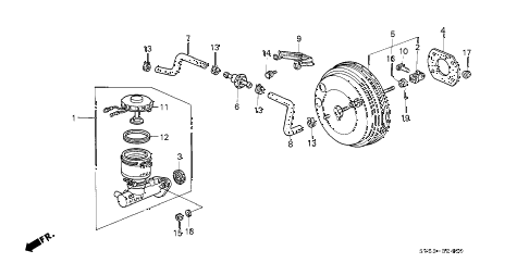 1995 accord EX 5 DOOR 4AT MASTER POWER diagram 1995 accord EX 5 DOOR 4AT MASTER POWER diagram