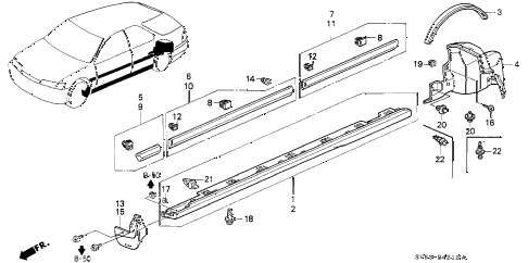 1995 accord LX 5 DOOR 4AT PROTECTOR diagram 1995 accord LX 5 DOOR 4AT PROTECTOR diagram