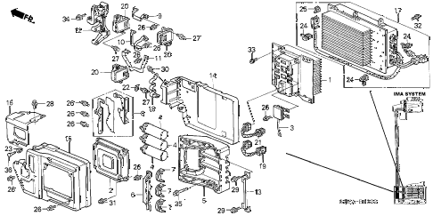2006 insight DX 3 DOOR 5MT IMA PDU diagram 2006 insight DX 3 DOOR 5MT IMA PDU diagram