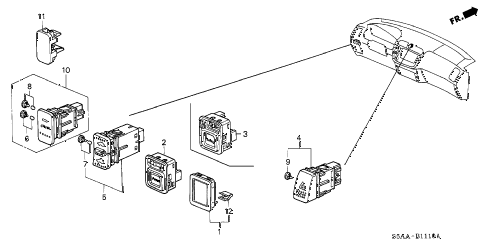 2004 civic DX(SIDE SRS) 4 DOOR 4AT SWITCH diagram 2004 civic DX(SIDE SRS) 4 DOOR 4AT SWITCH diagram