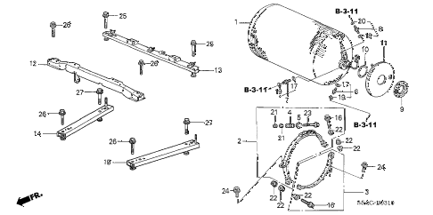 2005 civic GX(ABS/SIDE SRS) 4 DOOR CVT FUEL TANK (3) diagram 2005 civic GX(ABS/SIDE SRS) 4 DOOR CVT FUEL TANK (3) diagram