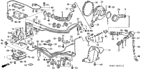 2005 civic GX(ABS/SIDE SRS) 4 DOOR CVT FUEL TANK COMPONENTS diagram 2005 civic GX(ABS/SIDE SRS) 4 DOOR CVT FUEL TANK COMPONENTS diagram
