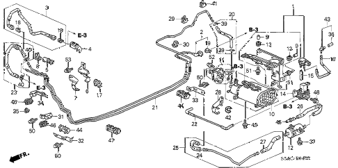 2005 civic LX(SPECIAL EDITIO 4 DOOR 5MT FUEL PIPE (1) diagram 2005 civic LX(SPECIAL EDITIO 4 DOOR 5MT FUEL PIPE (1) diagram