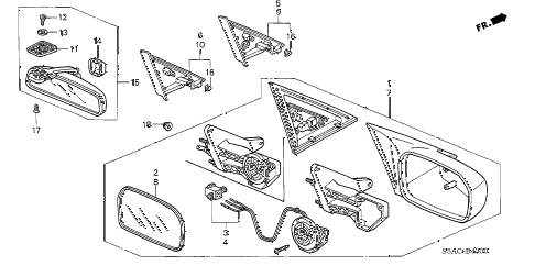 2005 civic LX(SPECIAL EDITIO 4 DOOR 4AT MIRROR diagram 2005 civic LX(SPECIAL EDITIO 4 DOOR 4AT MIRROR diagram