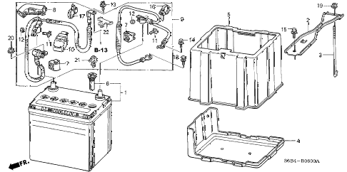 2003 civic MX(HYBRID) 4 DOOR CVT BATTERY diagram 2003 civic MX(HYBRID) 4 DOOR CVT BATTERY diagram