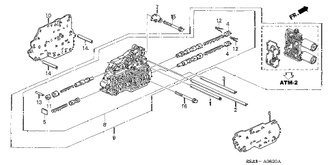 2001 civic DX 2 DOOR 4AT AT SECONDARY BODY diagram 2001 civic DX 2 DOOR 4AT AT SECONDARY BODY diagram