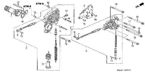2001 civic DX 2 DOOR 4AT AT REGULATOR BODY diagram 2001 civic DX 2 DOOR 4AT AT REGULATOR BODY diagram