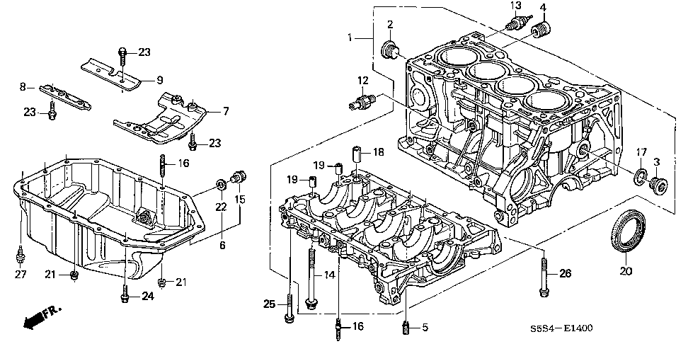 2003 Honda civic parts list #5