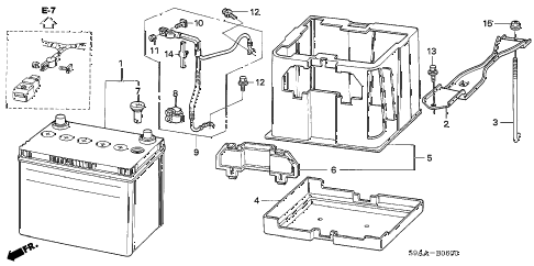 2006 cr-v EX(2WD) 5 DOOR 5AT BATTERY diagram 2006 cr-v EX(2WD) 5 DOOR 5AT BATTERY diagram