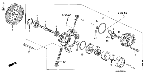2006 cr-v EX(2WD) 5 DOOR 5AT P.S. PUMP diagram 2006 cr-v EX(2WD) 5 DOOR 5AT P.S. PUMP diagram