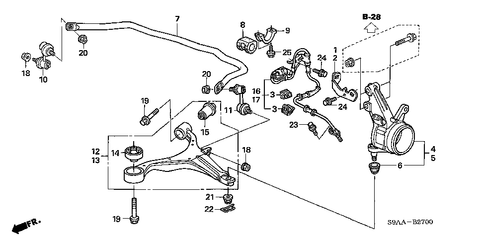 2006 Crv honda part