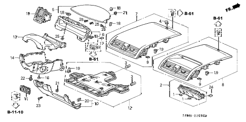 2005 accord SE 2 DOOR 5MT INSTRUMENT PANEL GARNISH (DRIVER SIDE) diagram 2005 accord SE 2 DOOR 5MT INSTRUMENT PANEL GARNISH (DRIVER SIDE) diagram