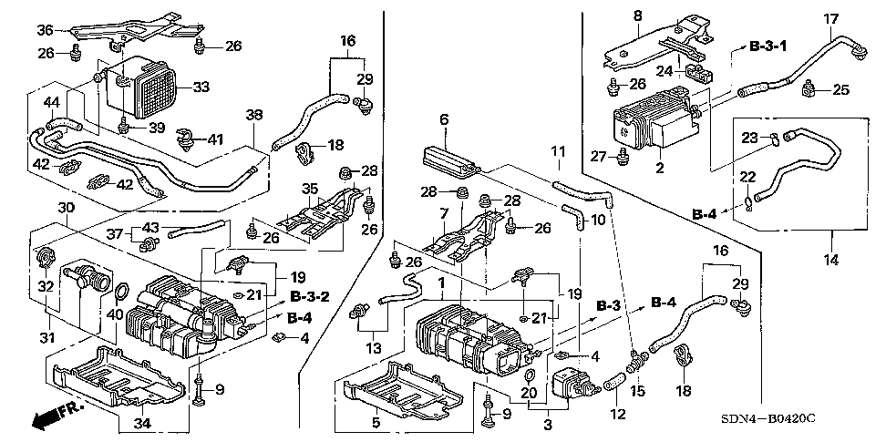 Canister vent shut valve honda pilot #1