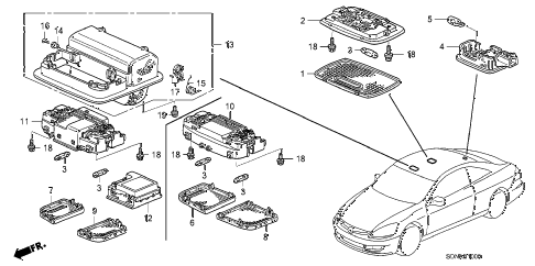 2007 accord EXV6 2 DOOR 6MT INTERIOR LIGHT diagram 2007 accord EXV6 2 DOOR 6MT INTERIOR LIGHT diagram