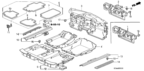 2007 accord LX 2 DOOR 5MT FLOOR MAT diagram 2007 accord LX 2 DOOR 5MT FLOOR MAT diagram