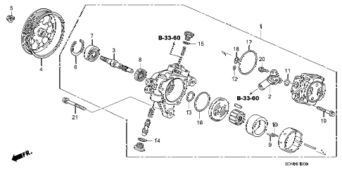 2007 accord LX 2 DOOR 5MT P.S. PUMP (L4) diagram 2007 accord LX 2 DOOR 5MT P.S. PUMP (L4) diagram